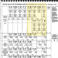 sample general election ballot screen shot
